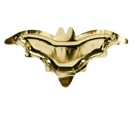 Fledermaus Party Teller gold